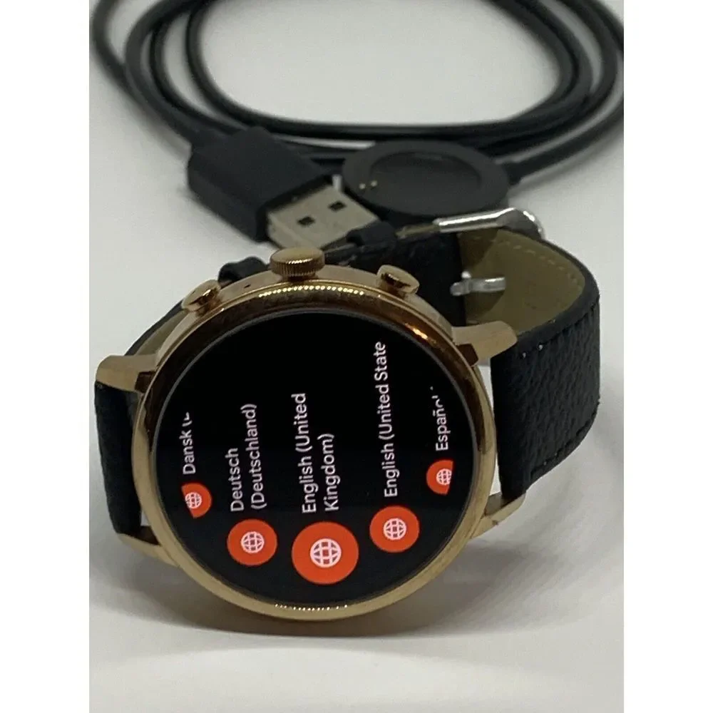 Fossil Gen 4 Authentic Digital Dial Smart Watch Custom Band FTW6031 QT468